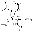 2-(AcetylaMino)-2-deoxy-β-D-galactopyranosylaMine 3,4,6-Triacetate Struktur