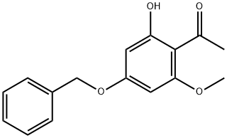 1-(4-BENZYLOXY-2-HYDROXY-6-METHOXY-PHENYL)-ETHANONE Struktur