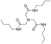 2,2',2''-Nitrilotri(N-butylacetamide) Struktur