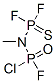 [Methyl(chlorofluorophosphinyl)amino]difluorophosphine sulfide Struktur