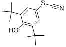 2,6-DI-TERT-BUTYL-4-THIOCYANATO-PHENOL Struktur