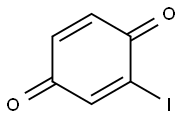 2-Iodo-1,4-benzoquinone Struktur