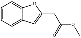 Methyl benzofuran-2-acetate Struktur