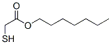heptyl mercaptoacetate Struktur