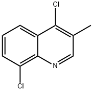 4,8-Dichloro-3-methylquinoline Struktur