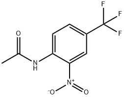 Acetamide, N-[2-nitro-4-(trifluoromethyl)phenyl]- Struktur