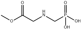 N-(methoxcarbonylmethyl)aminomethylphosphonic acid (Glyphosate methyl ester) Struktur