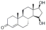 15β-Hydroxytestosterone Struktur