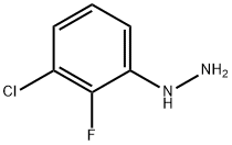 (3-chloro-2-fluorophenyl)hydrazine Struktur