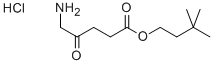 3-DI-METHYLBUTYL AMINOLEVULINATE HYDROCHLORIDE ESTER Struktur