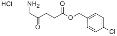 4-CHLOROBENZYL 5-AMINOLEVULINATE HYDROCHLORIDE ESTER Struktur