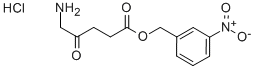 3-NITRO BENZYL 5-AMINOLEVULINATE HYDROCHLORIDE Struktur