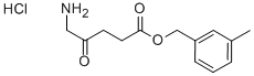 3-METHYL BENZYL 5-AMINOLEVULINATE HYDROCHLORIDE Struktur