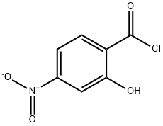 Benzoyl chloride, 2-hydroxy-4-nitro- (9CI) Struktur