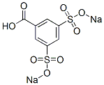 3,5-Disodiumsulfobenzoic acid Struktur