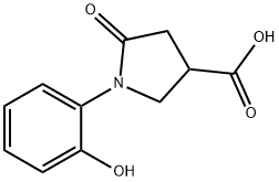 1-(2-HYDROXY-PHENYL)-5-OXO-PYRROLIDINE-3-CARBOXYLIC ACID Struktur