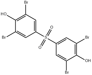 4,4'-Sulfonylbis(2,6-dibromophenol) Struktur