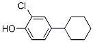 2-Chloro-4-cyclohexylphenol Struktur