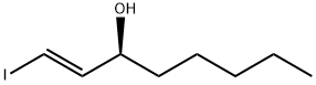 (S)-trans-3-Hydroxy-1-iodo-1-octene Struktur