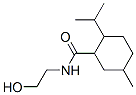 N-(2-hydroxyethyl)-2-(isopropyl)-5-methylcyclohexanecarboxamide Struktur