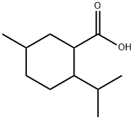 p-menthane-3-carboxylic acid Struktur