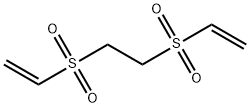 Bis(vinylsulfonyl)ethane Struktur