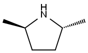 trans-2,5-Dimethylpyrrolidine Struktur