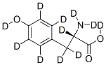 L-TYROSINE-D11, Struktur