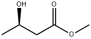 (R)-(-)-3-ヒドロキシ酪酸メチル 化學(xué)構(gòu)造式