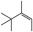 TRANS-3,4,4-TRIMETHYL-2-PENTEN Struktur