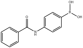 4-(BENZOYLAMINO)BENZENEBORONIC ACID Struktur