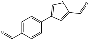 4-(2-Acetylthiophen-3-yl)benzaldehyde Struktur