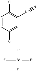 2,5-dichlorobenzenediazonium tetrafluoroborate Struktur