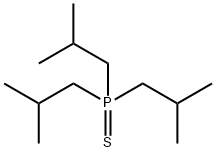 TRIISOBUTYLPHOSPHINE SULFIDE Structure