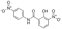 2-Hydroxy-3-nitro-N-(4-nitrophenyl)benzamide Struktur