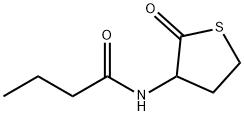 N-BUTYRYL-DL-HOMOCYSTEINE THIOLACTONE Struktur