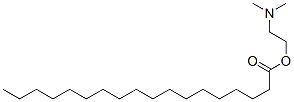 2-(dimethylamino)ethyl stearate Struktur