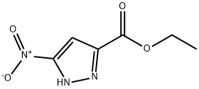 5-NITRO-1 H-PYRAZOLE-3-CARBOXYLIC ACID ETHYL ESTER Struktur