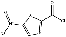 2-Thiazolecarbonylchloride,5-nitro-(9CI) Struktur