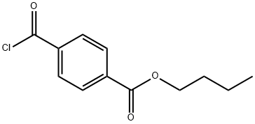 4-(Chlorocarbonyl)benzoic acid butyl ester Struktur