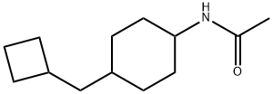 N-ACETYL-4-CYCLOBUTYL-METHYLCYCLOHEXYLAMINE Struktur