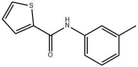 2-Thiophenecarboxamide,N-(3-methylphenyl)- Struktur