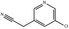 (5-Chloro-pyridin-3-yl)-acetonitrile Struktur