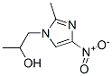 alpha,2-dimethyl-4-nitro-1H-imidazole-1-ethanol Struktur