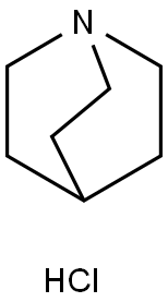 QUINUCLIDINE HYDROCHLORIDE Struktur