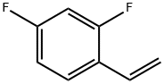 2,4-DIFLUORO-1-VINYL-BENZENE Struktur