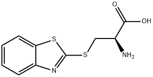 S-(2-benzothiazolyl)cysteine Struktur