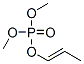 Phosphoric acid dimethyl(E)-1-propenyl ester Struktur