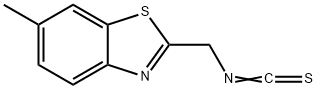 Benzothiazole, 2-(isothiocyanatomethyl)-6-methyl- (9CI) Struktur