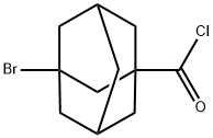 3-Bromo-adamantane-1-carbonyl chloride Struktur